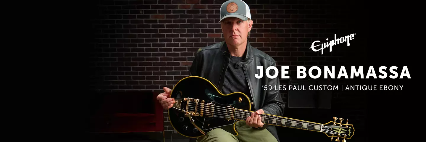 Joe Bonamassa Unveils His Epiphone 59 Les Paul Custom